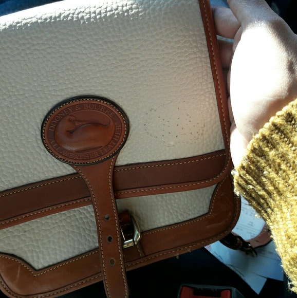 COPY - Dooney & Bourke leather messenger, satchel bag - Picture 8 of 8